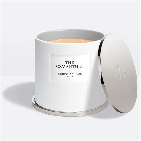 dior osmanthus candle review|DIOR.